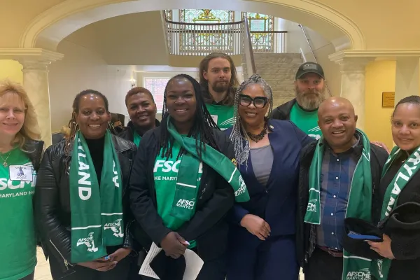 AFSCME members who work for MDH in Annapolis