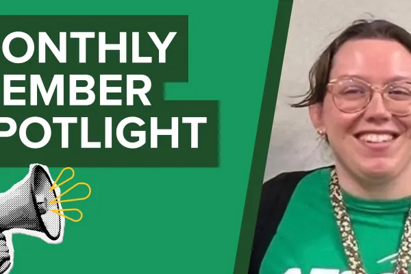 Image of AFSCME member for monthly member spotlight