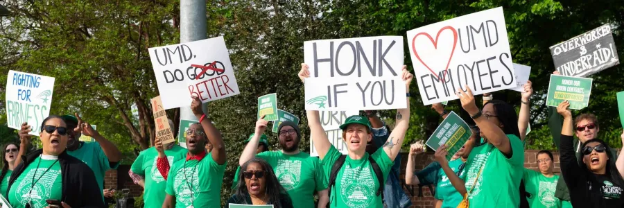 Honk if you love UMD workers